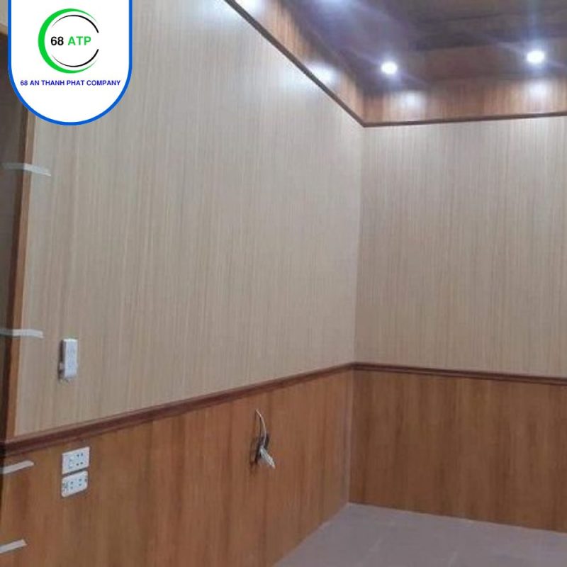 Tấm ốp Nano được hoàn thiện 