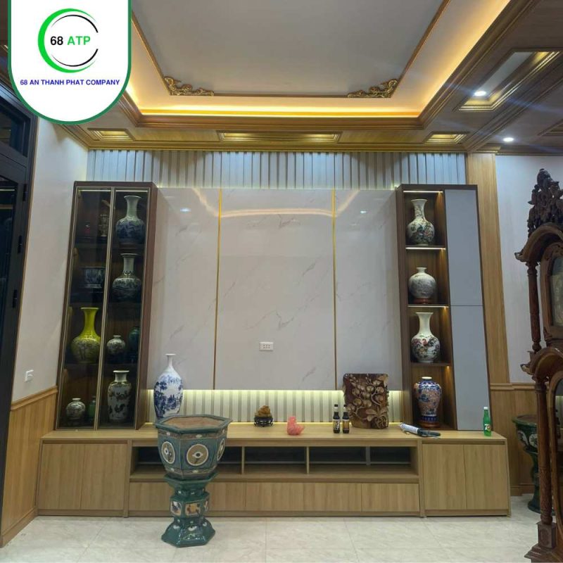 Tấm ốp tường vân đá