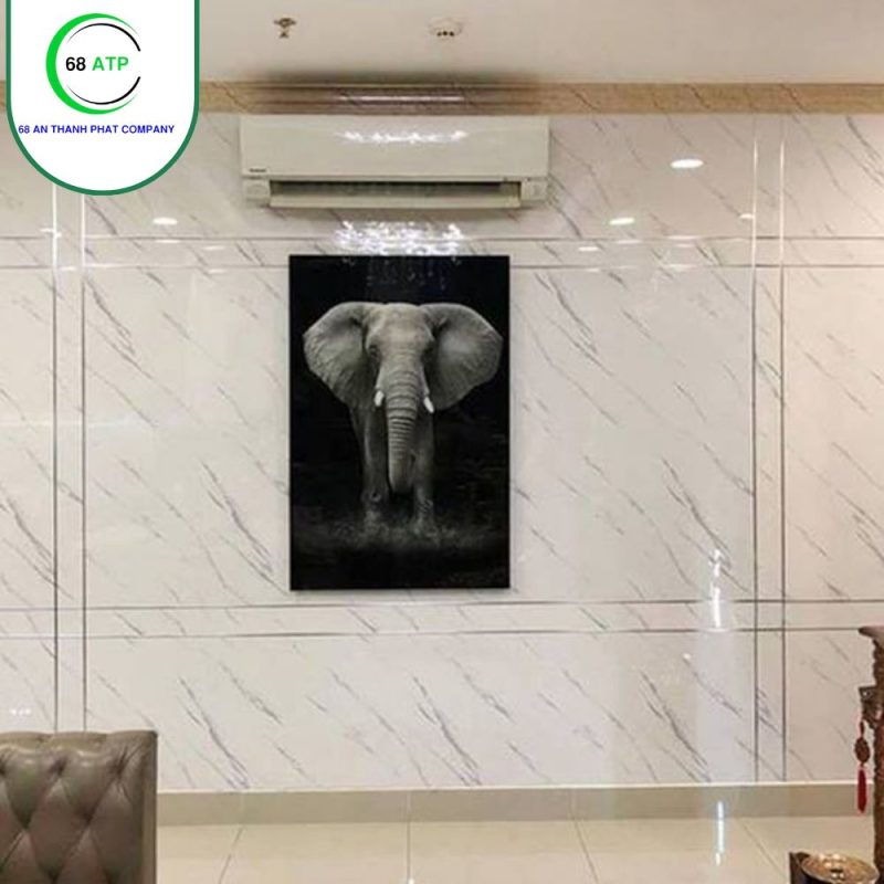 Tấm ốp tường nano vân đá