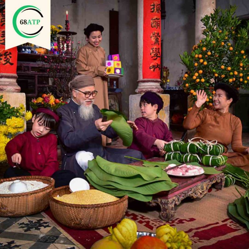 Hình ảnh sum vầy tết nguyên tán 2025