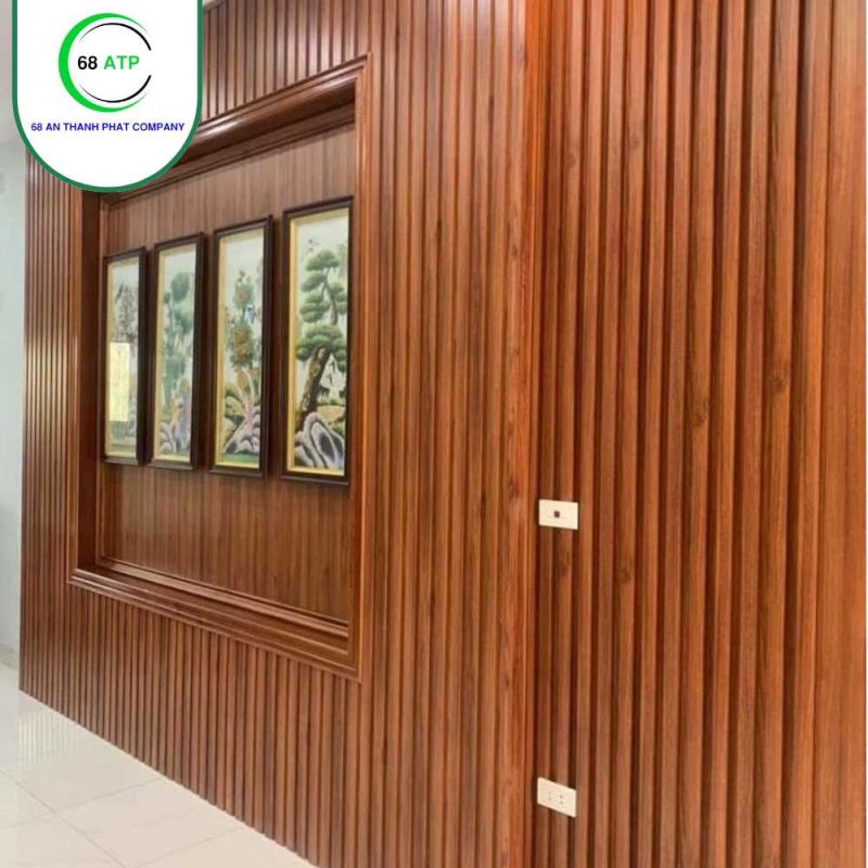 Tấm lam sóng ốp tường hoàn thiện 