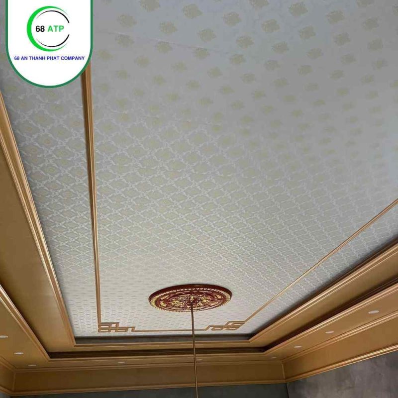 Tấm nhựa ốp tường hoa văn ốp trần 