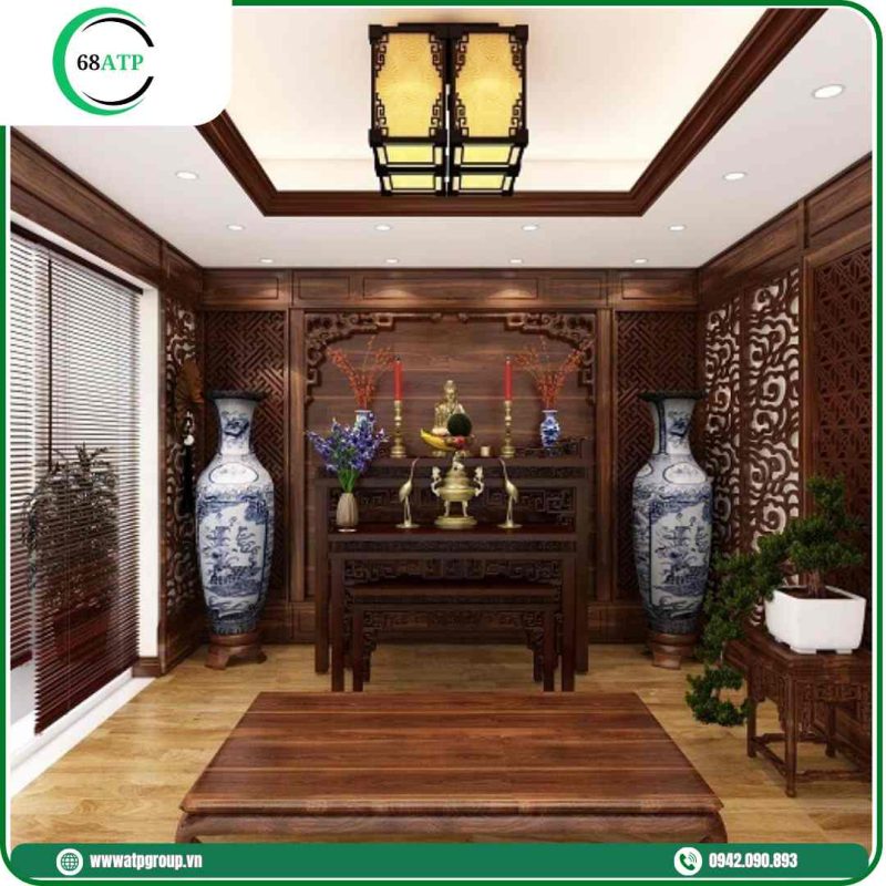 Mẫu phòng thờ đẹp