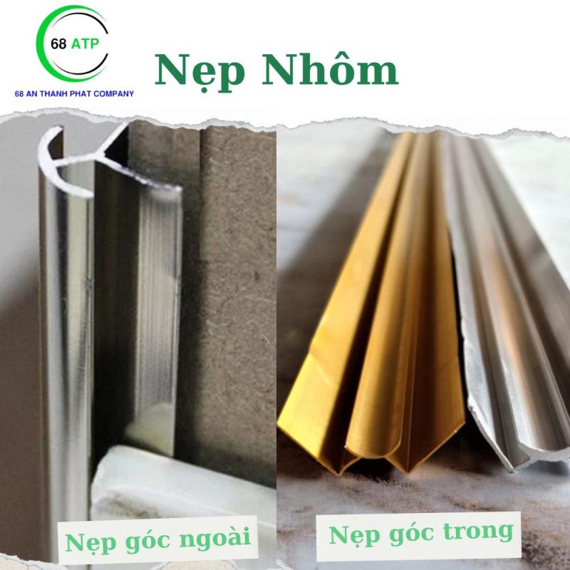 Nẹp góc trong và góc ngoài