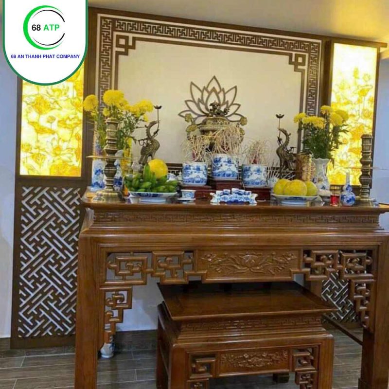 Phòng thờ đẹp rthu hút tài lộc 