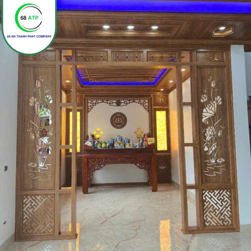 Phòng thờ đẹp chất lượng 