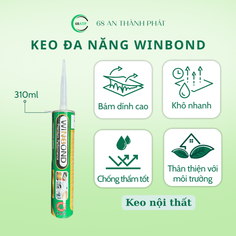 Keo Winbond cho nội thất