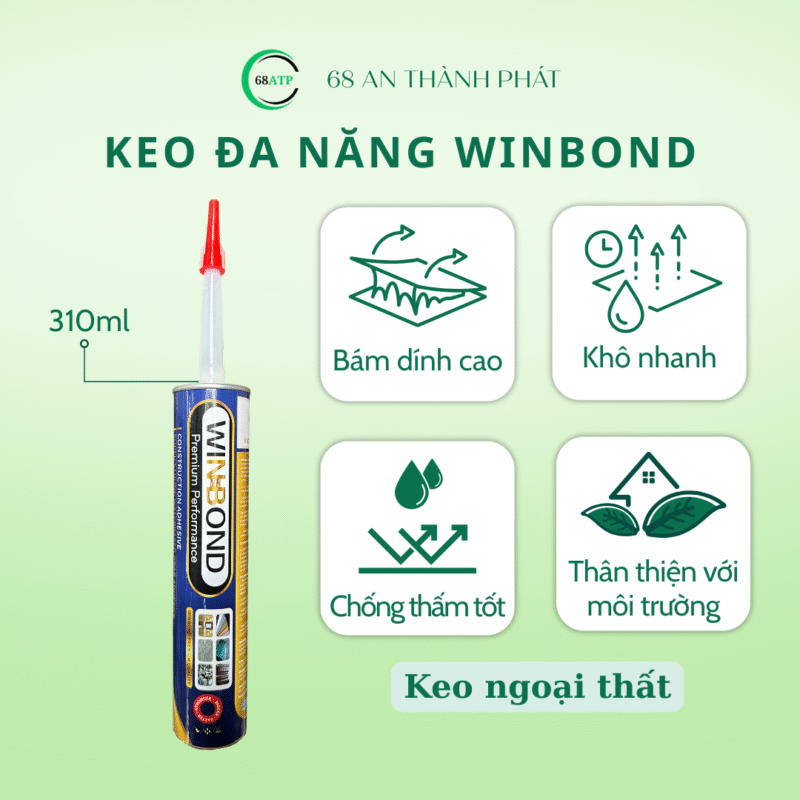 Keo Winbond cho ngoại thất