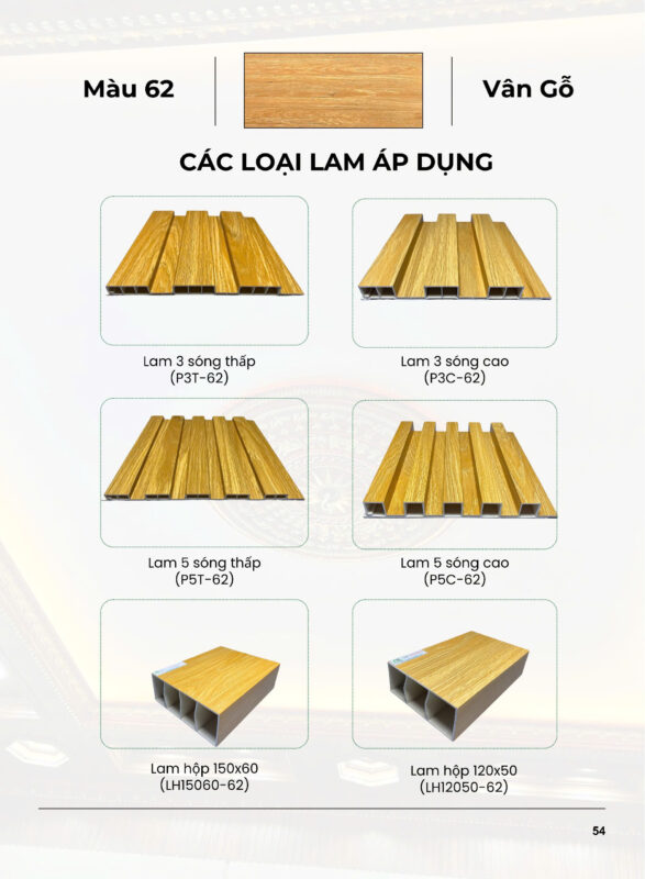 Lam nhựa giả gỗ mang độ bền cao - chịu nước, chống mối mọt