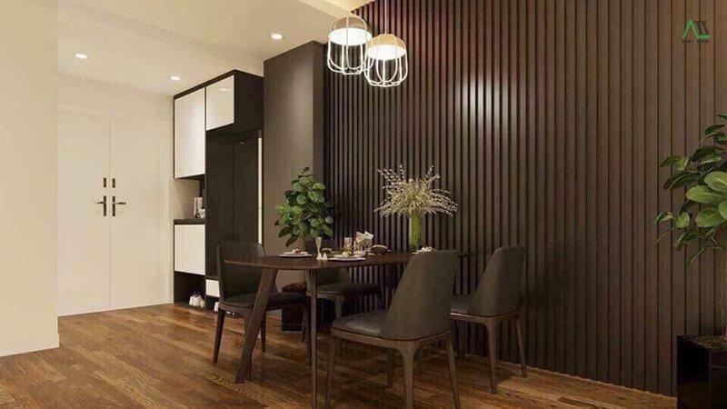 Lam nhựa giả gỗ dùng để ốp tường