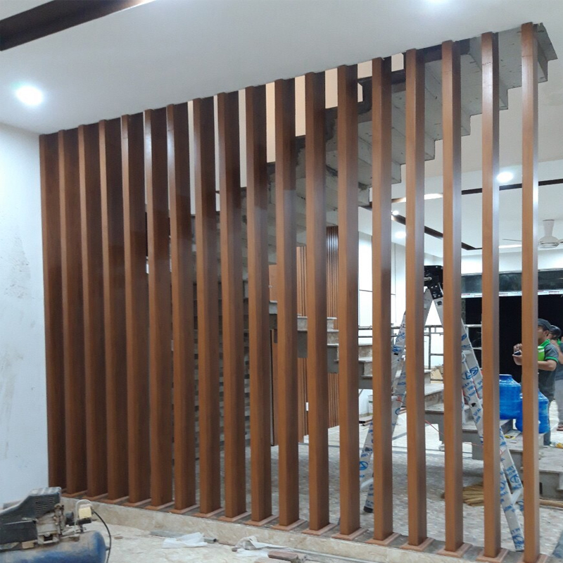 Lam nhựa giả gỗ dùng làm vách ngăn