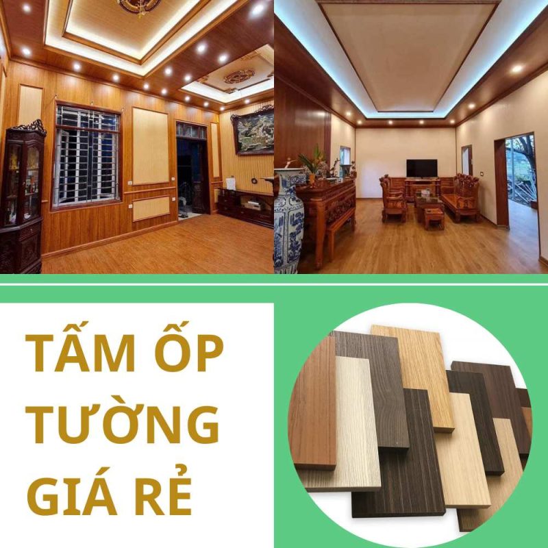 Tấm ốp tường giá rẻ