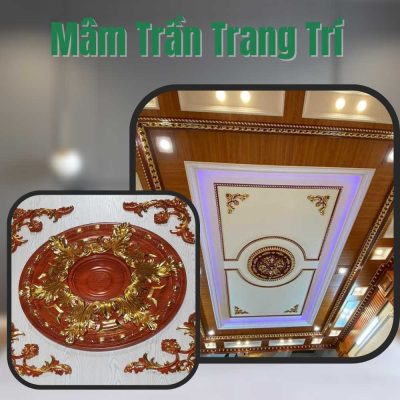 mâm trần trang trí