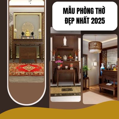 Mẫu phòng thờ đẹp