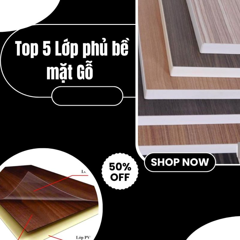 Lớp phủ bề mặt gỗ